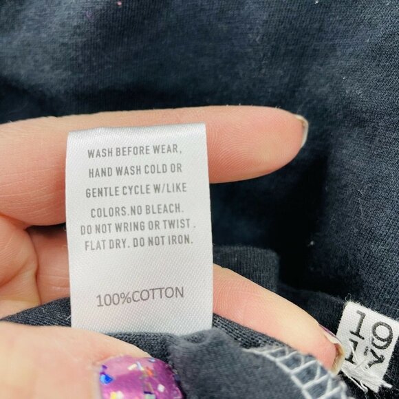 Sovereign Code Mens Size Medium Segundo T-Shirt Short Sleeves Dip Dye Black 1265 - Picture 8 of 8